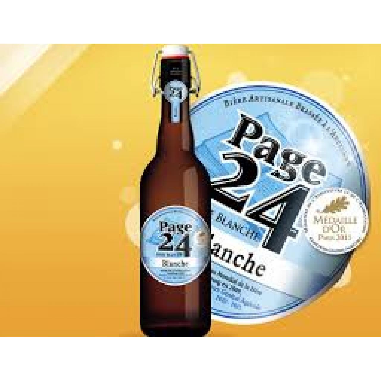 PAGE 24 BLANCHE 4.9% 33CL